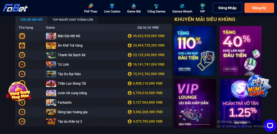 Jackpot Tương Lai